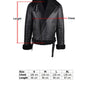 Men’s Black Curly Shearling Jacket