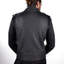 Men`s Black Biker Leather Jacket