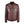 Men`s Casual Wax  Brown Leather Jacket
