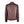Men`s Casual Wax  Brown Leather Jacket